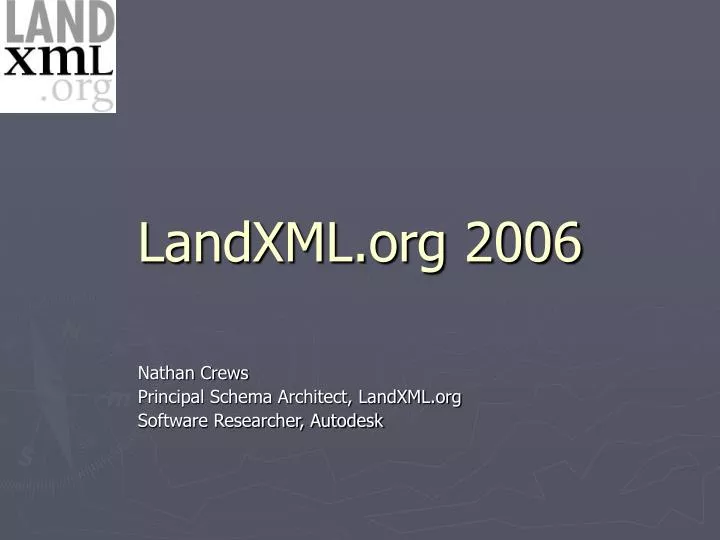 landxml org 2006
