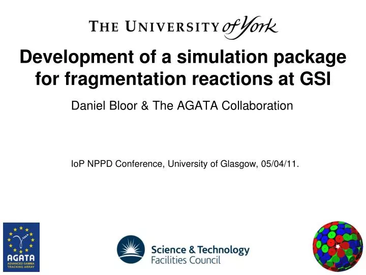 development of a simulation package for fragmentation reactions at gsi