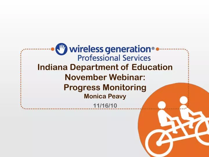 indiana department of education november webinar progress monitoring monica peavy