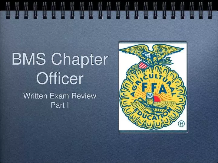 bms chapter officer