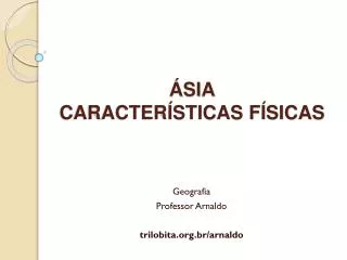 sia caracter sticas f sicas