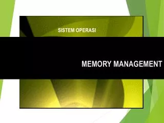 memory management