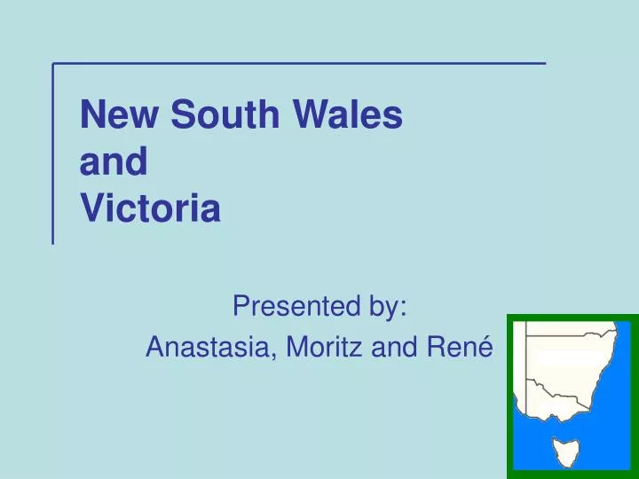 new south wales and victoria