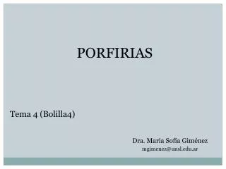 porfirias