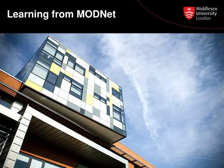 learning from modnet