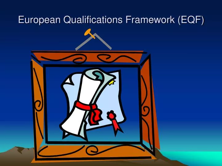 european qualifications framework eqf