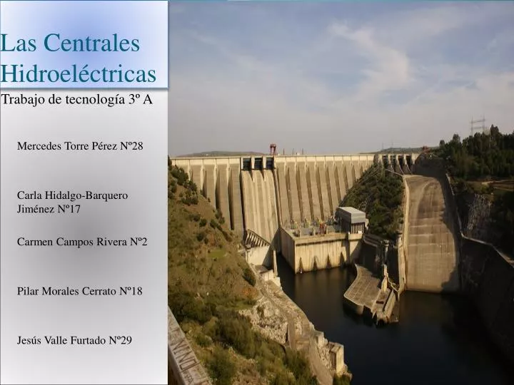 las centrales hidroel ctricas