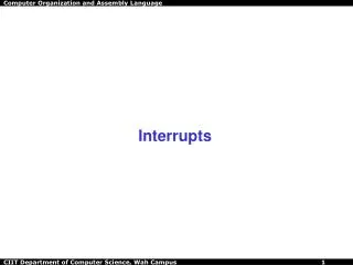 Interrupts