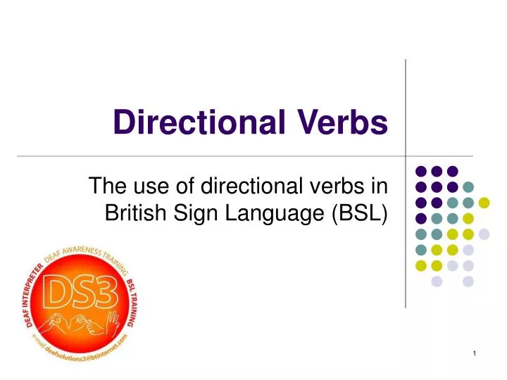 directional verbs