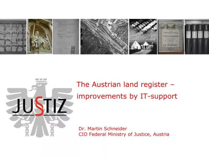 the austrian land register improvements by it support