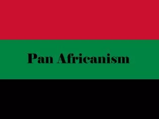 Pan Africanism