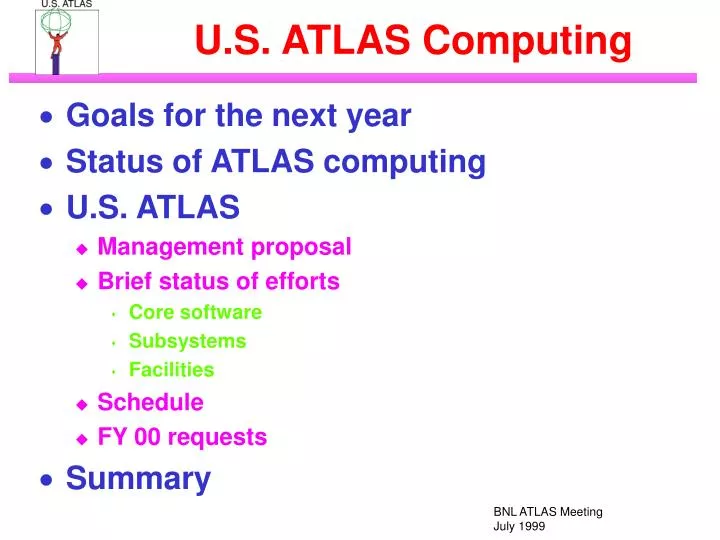 u s atlas computing