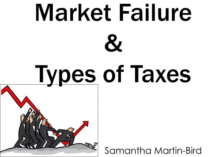 market failure types of taxes