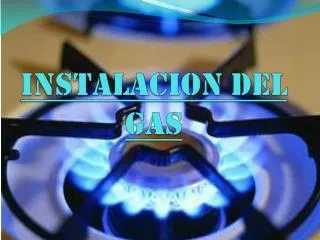instalacion del gas