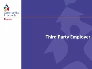 Third Party Employer