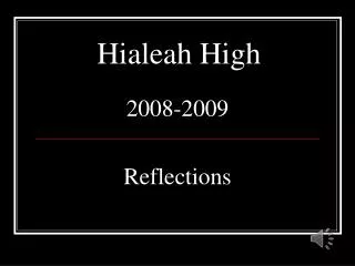 Hialeah High