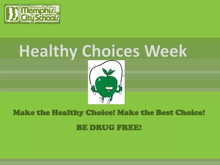 healthy choices week