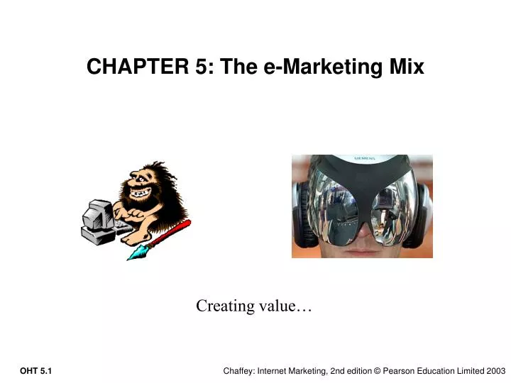 chapter 5 the e marketing mix