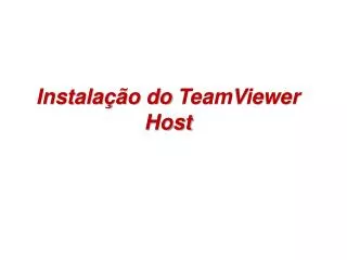 instala o do teamviewer host