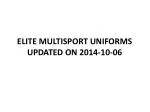 ELITE MULTISPORT UNIFORMS UPDATED ON 2014-10-06 - slide 1