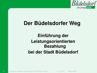 der b delsdorfer weg