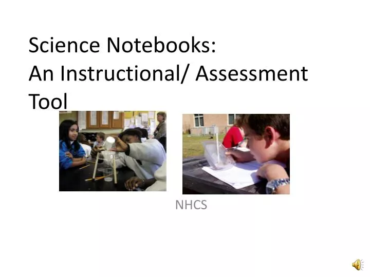 science notebooks an instructional assessment tool