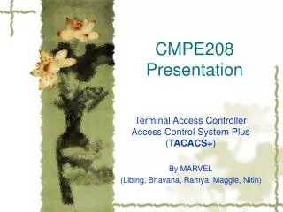 CMPE208 Presentation