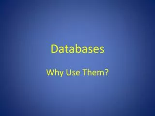 Databases