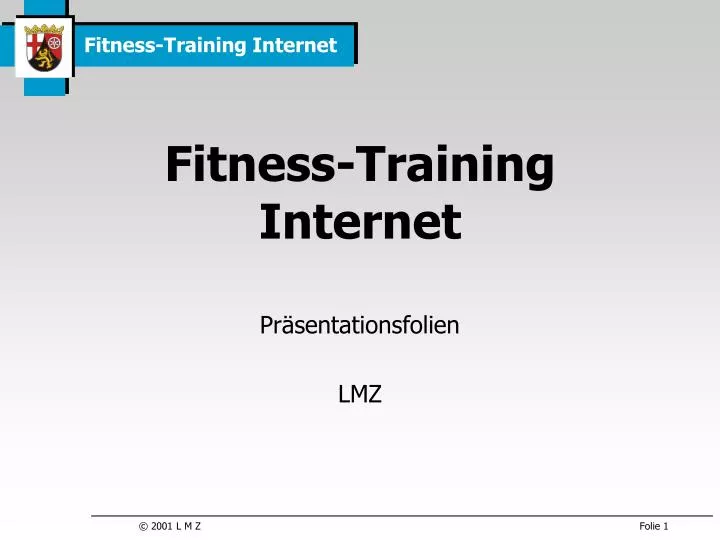 fitness training internet