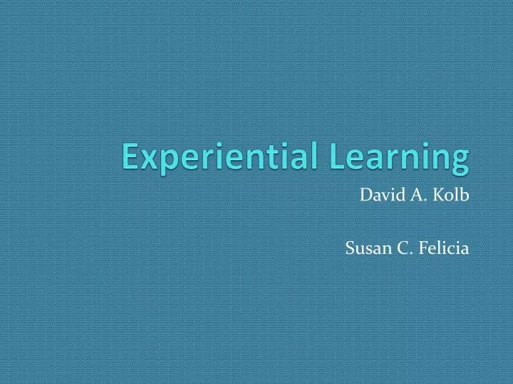 experiential learning