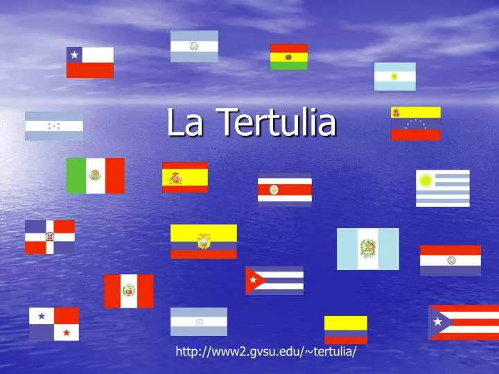 la tertulia