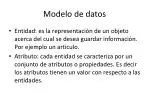 Modelo de datos - slide 1
