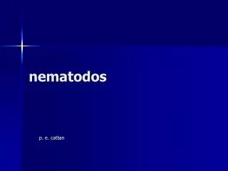 nematodos