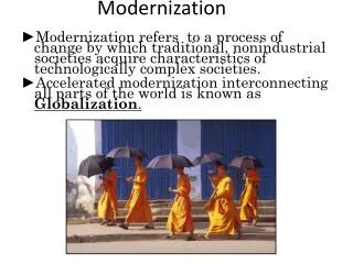 Modernization