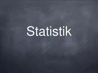 statistik