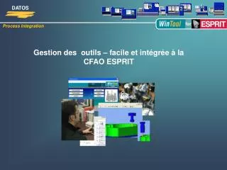 gestion des outils facile et int gr e la cfao esprit