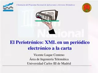 el periotr nico xml en un peri dico electr nico a la carta