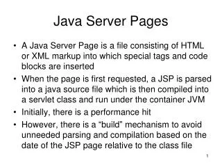 Java Server Pages