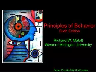 Principles of Behavior Sixth Edition