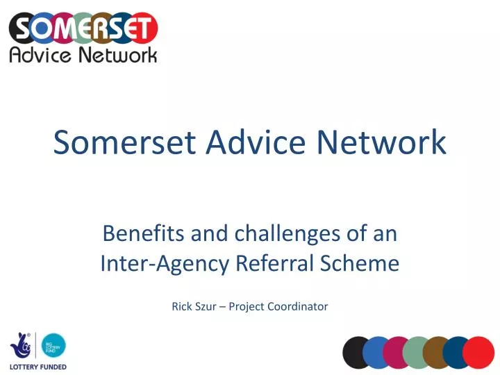 somerset advice network