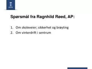 sp rsm l fra ragnhild r ed ap