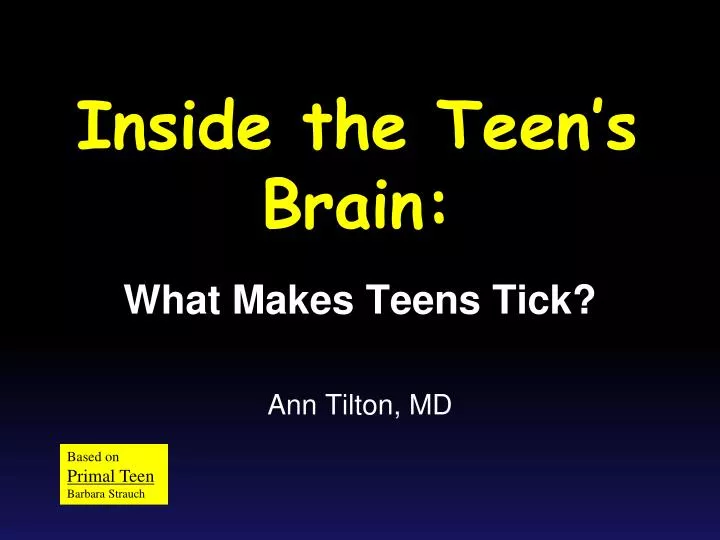 inside the teen s brain