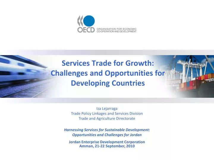 services trade for growth challenges and opportunities for developing countries