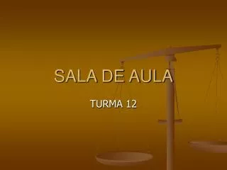 sala de aula