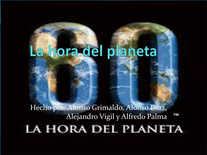 la hora del planeta