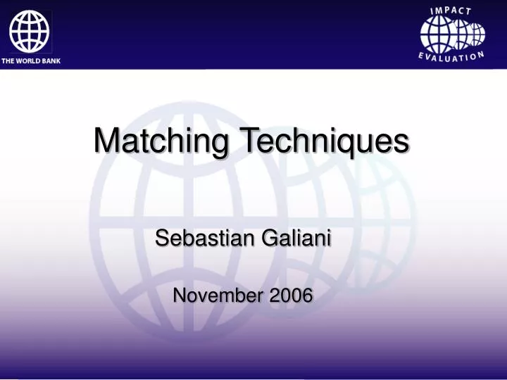 sebastian galiani november 2006