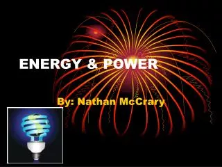 energy power