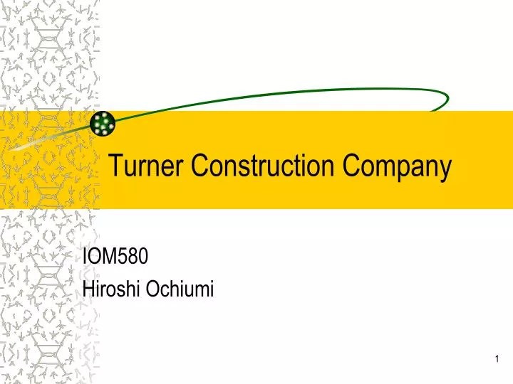 turner construction company