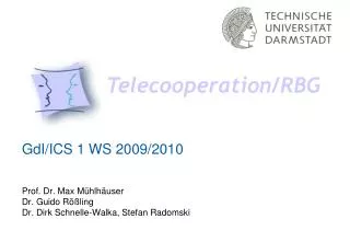 GdI/ICS 1 WS 2009/2010