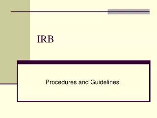 IRB